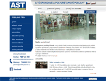 Tablet Screenshot of podlahyprovas.cz